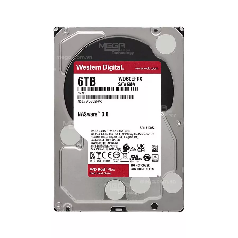 Ổ cứng WD Red Plus 6TB