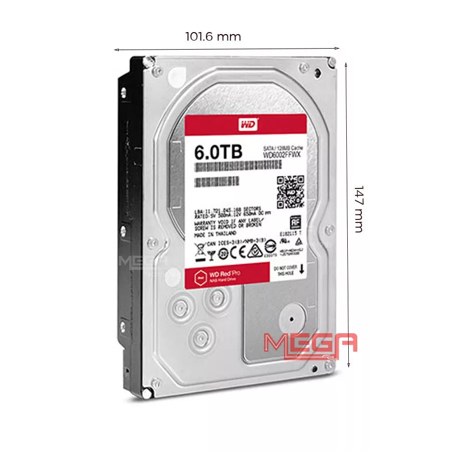 Ổ cứng WD Red Pro 6TB