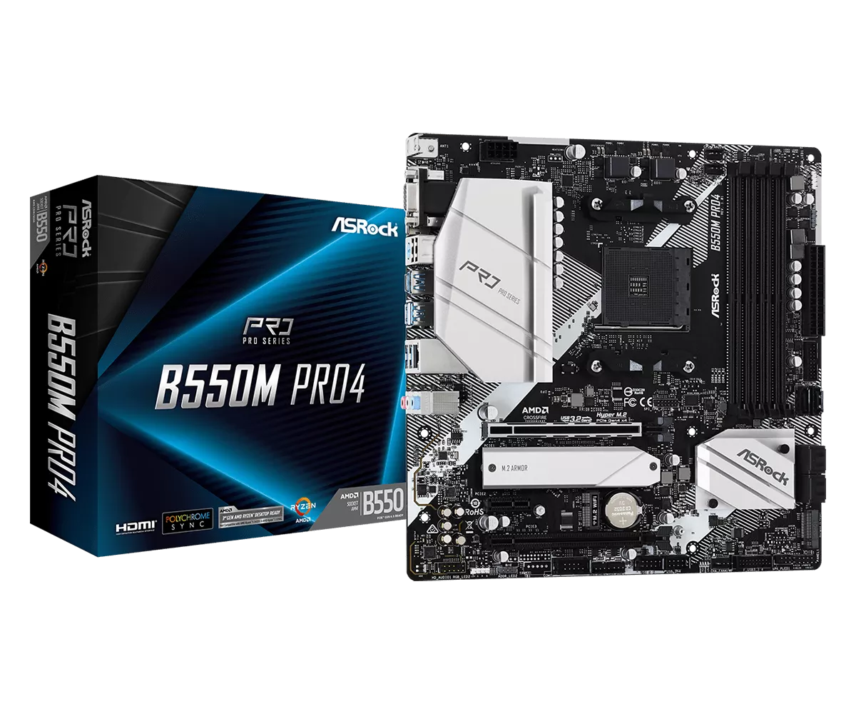 Mainboard Asrock B550M PRO4