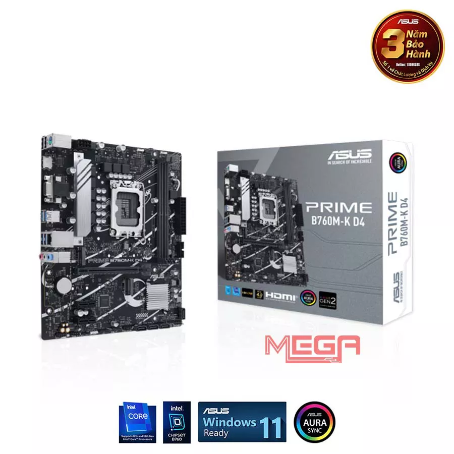 Mainboard Asus PRIME B760M-K D4