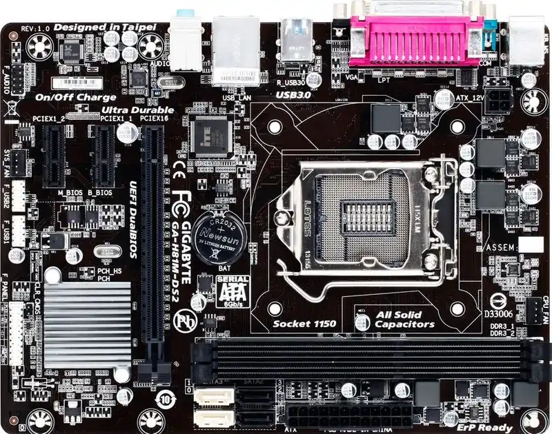Mainboard Gigabyte GA-H81M-DS2