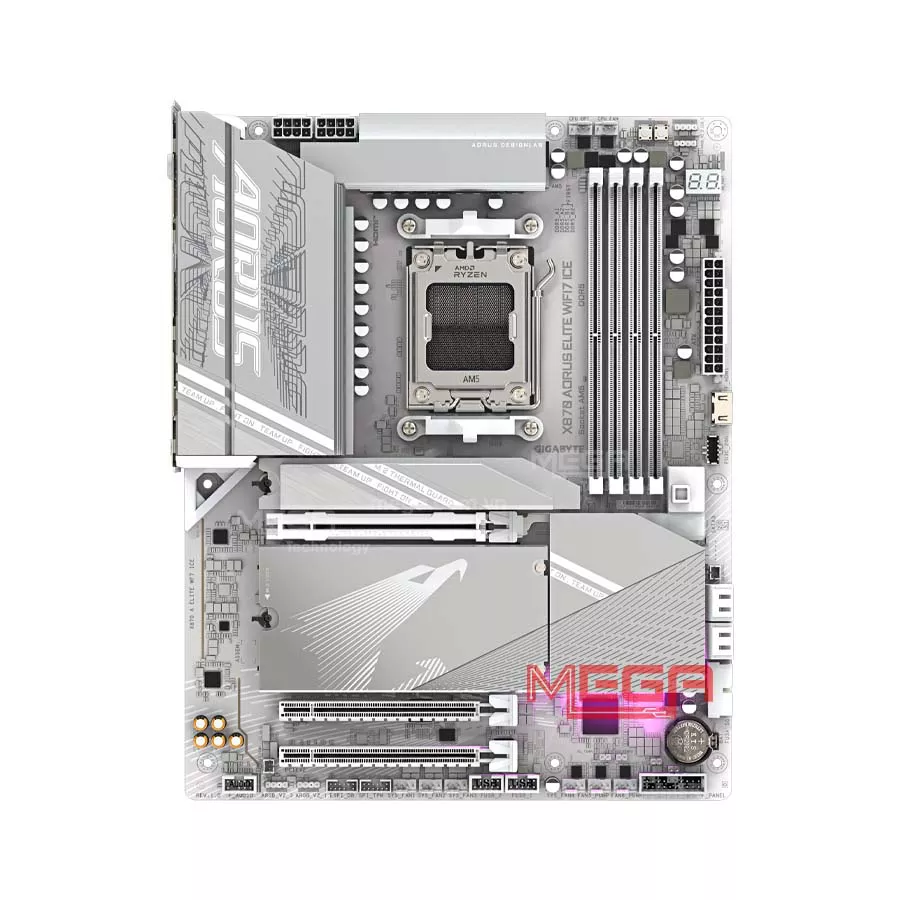 Mainboard Gigabyte X870 AORUS ELITE Wifi -7 ICE