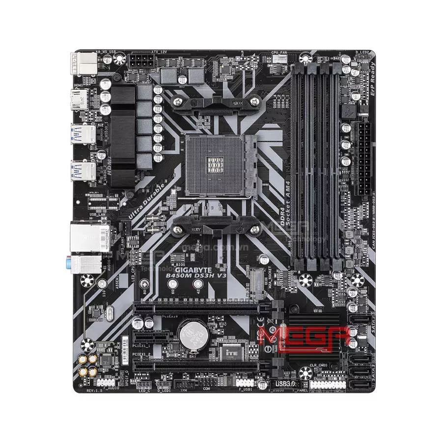 Mainboard Gigabyte B450M DS3H V3
