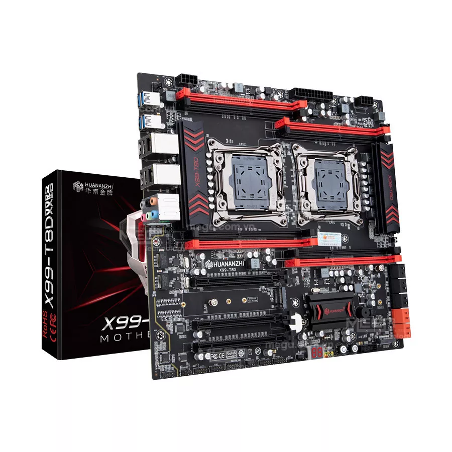 Mainboard Huananzhi X99 Dual T8D