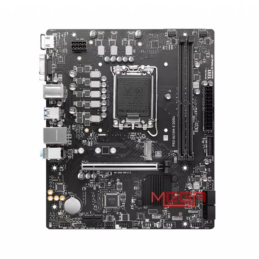 Mainboard MSI PRO H610M-E