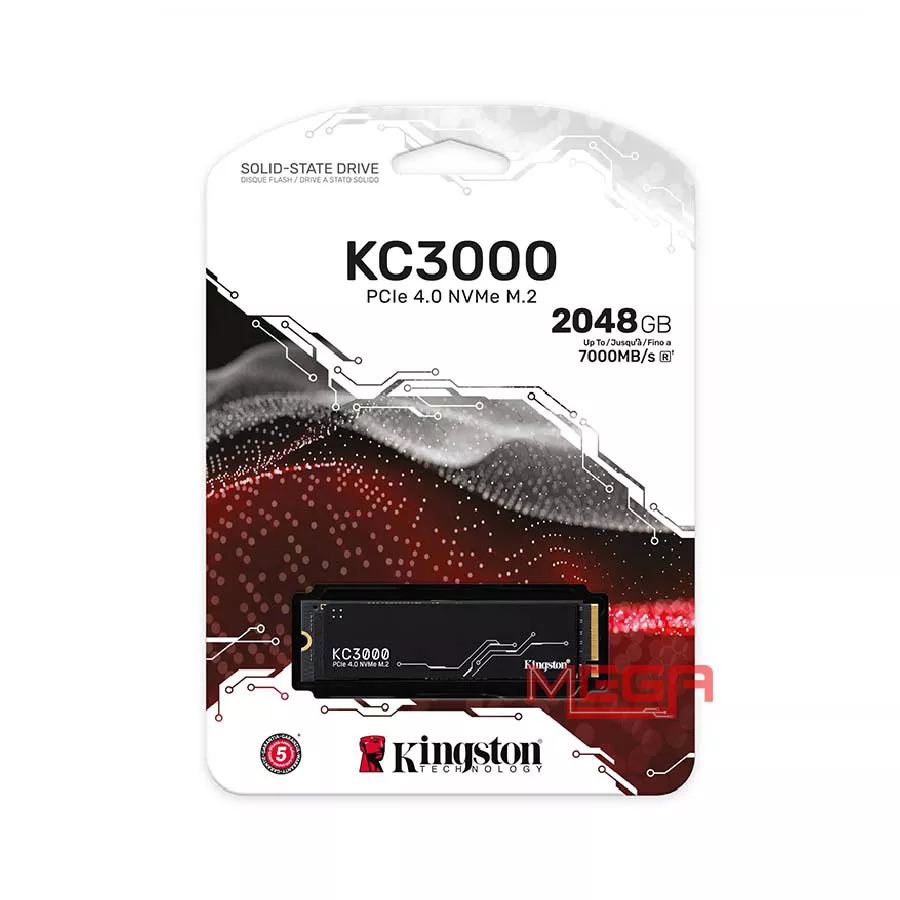 Ổ cứng SSD Kingston 2048 GB KC3000