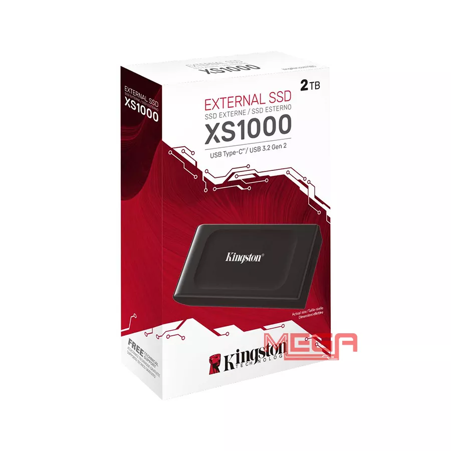 Ổ cứng di động SSD box Kingston XS1000 1TB
