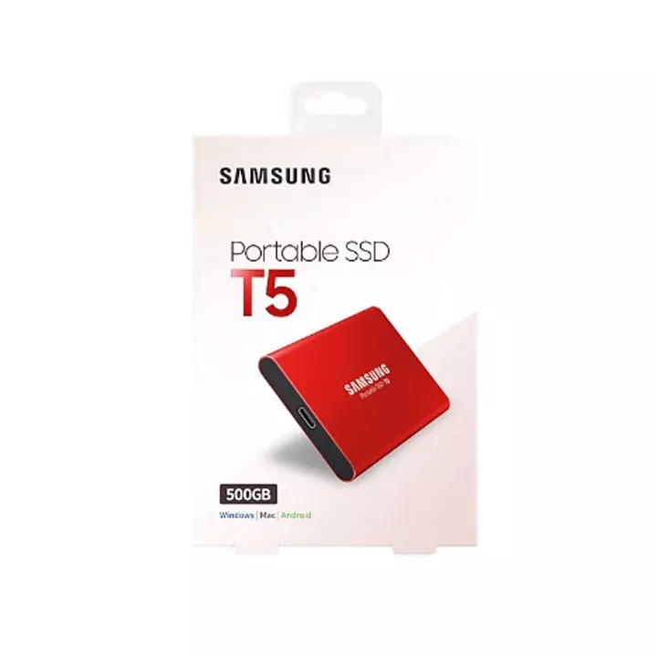Ổ Cứng SSD SamSung T5 Portable 500GB Đỏ