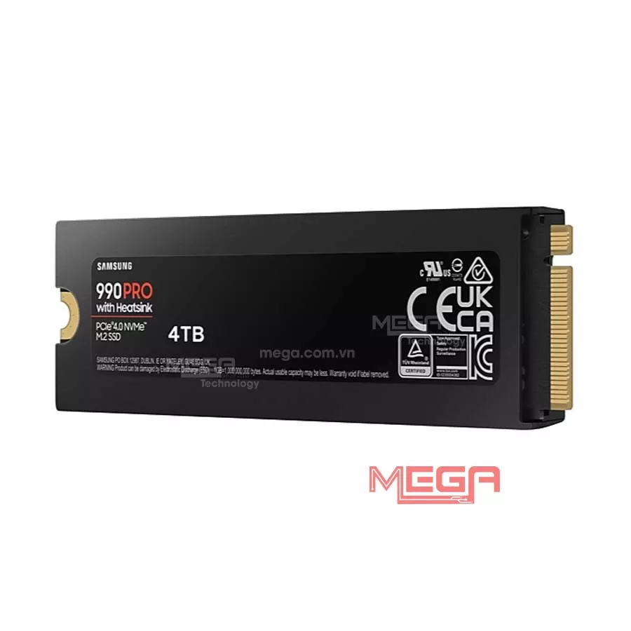 Ổ cứng SSD Samsung 990 PRO 4TB Heatsink