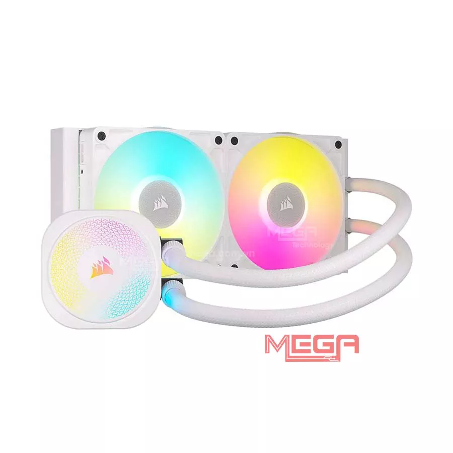 Tản nhiêt nước Corsair TITAN 240 RX RGB - White CW-9061020-WW