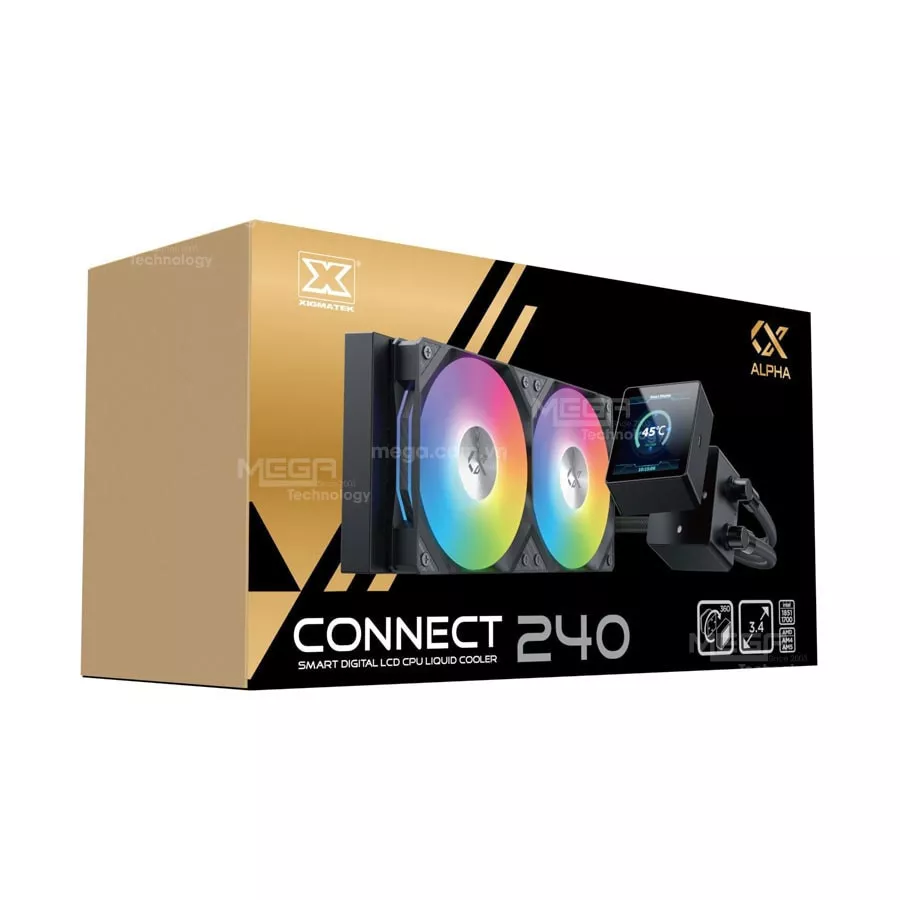 Tản nhiệt nước Xigmatek Alpha Connect 240 EN45257