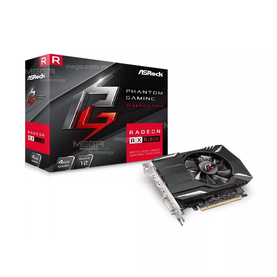 Vga Asrock Phantom Gaming Radeon RX 550 4GB