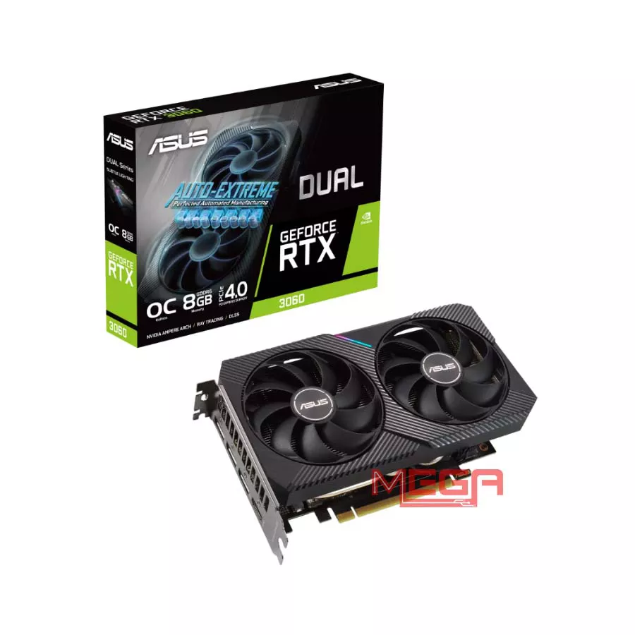 VGA Asus DUAL RTX 3060 O8G