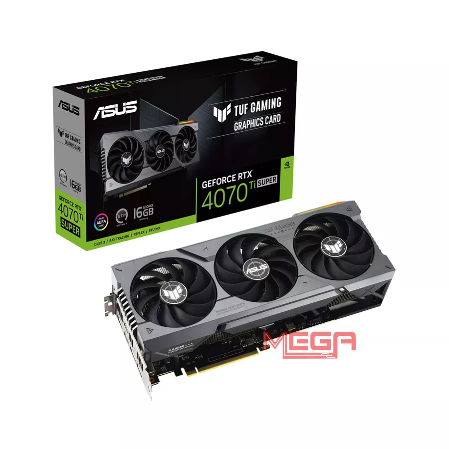 Vga Asus TUF Gaming GeForce RTX 4070 Ti SUPER 16GB GDDR6X