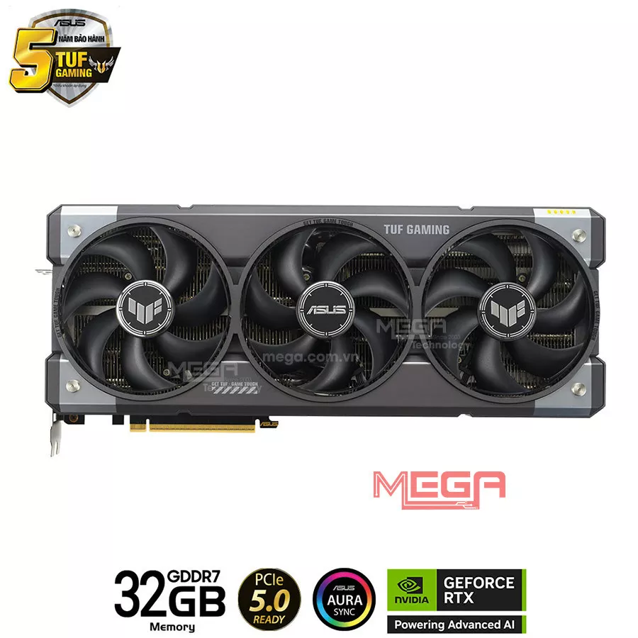 Vga Asus TUF Gaming GeForce RTX 5090 32GB GDDR7