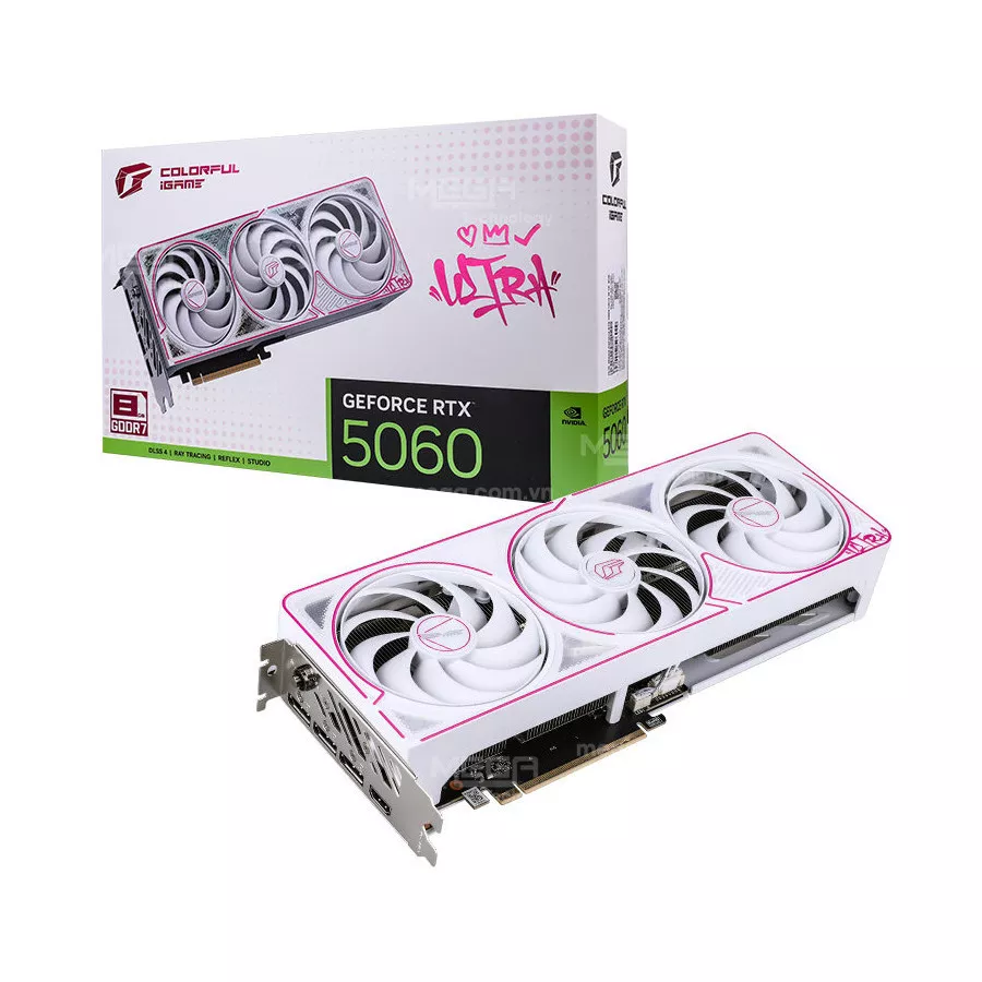 Vga Colorful iGame GeForce RTX 5060 Ultra W OC 8GB V