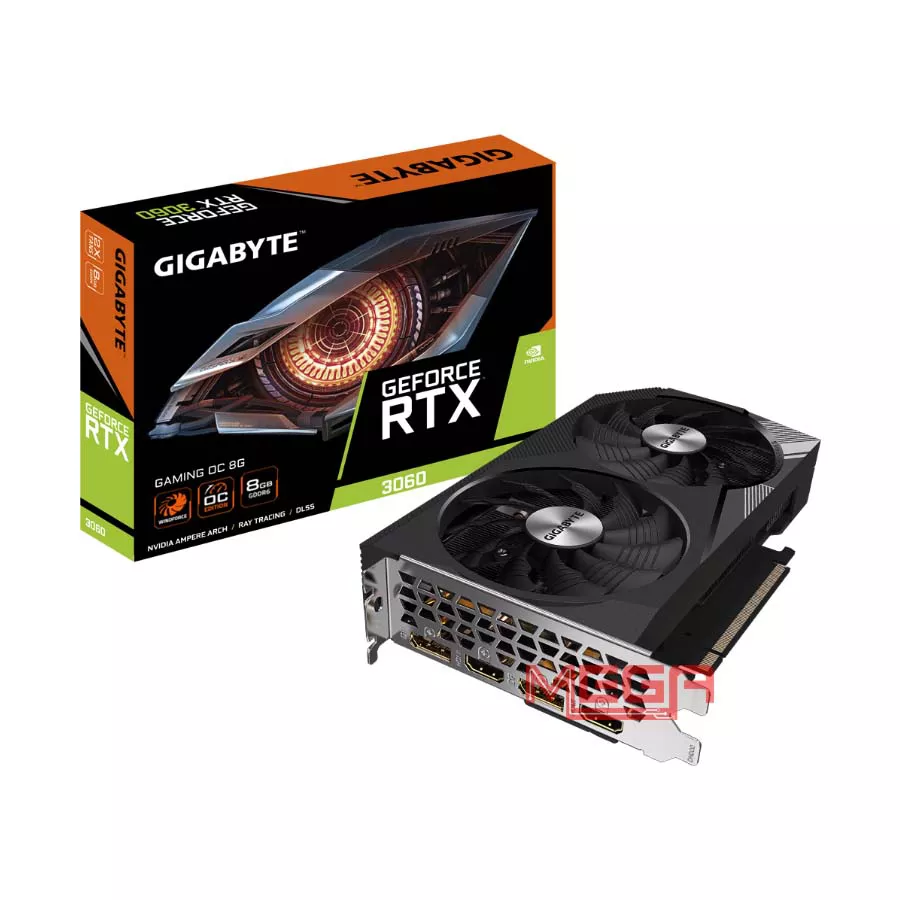 VGA Gigabyte 8Gb RTX 3060 GAMING OC 8G GV-N3060GAMING OC-8GD