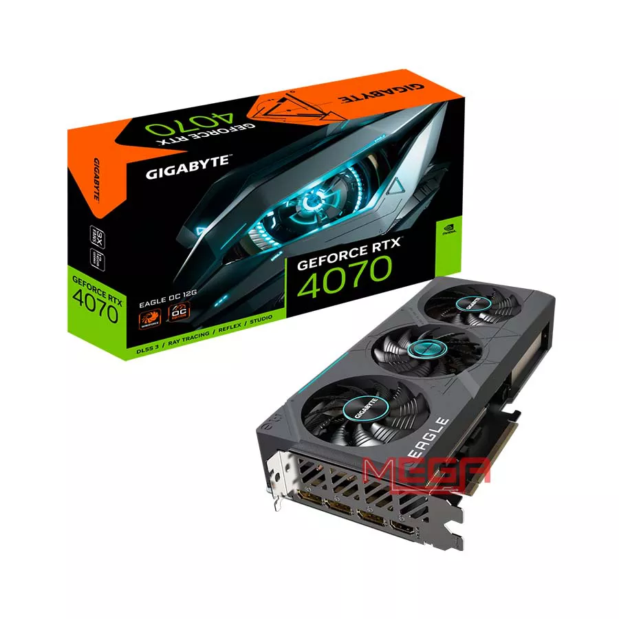 Vga Gigabyte GeForce RTX 4070 EAGLE OC 12GB GDDR6X
