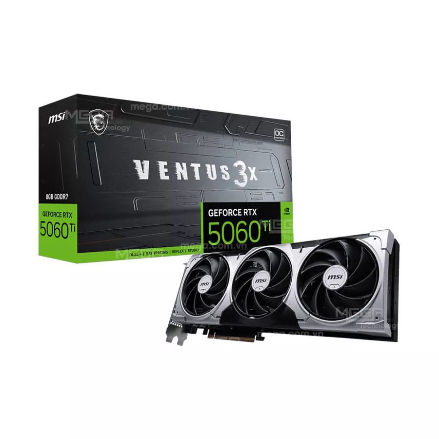 Vga MSI GeForce RTX 5060 Ti 8G Ventus 3X OC