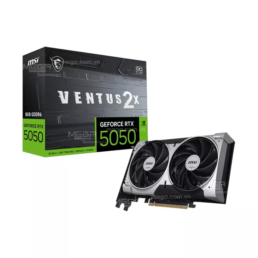 Vga MSI GeForce RTX 5050 8G VENTUS 2X OC GDDR6