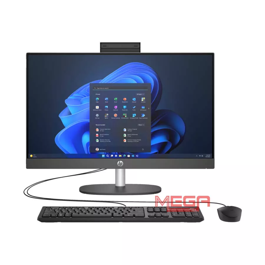 Máy bộ HP AIO ProOne 240 G10 8W306PA Đen