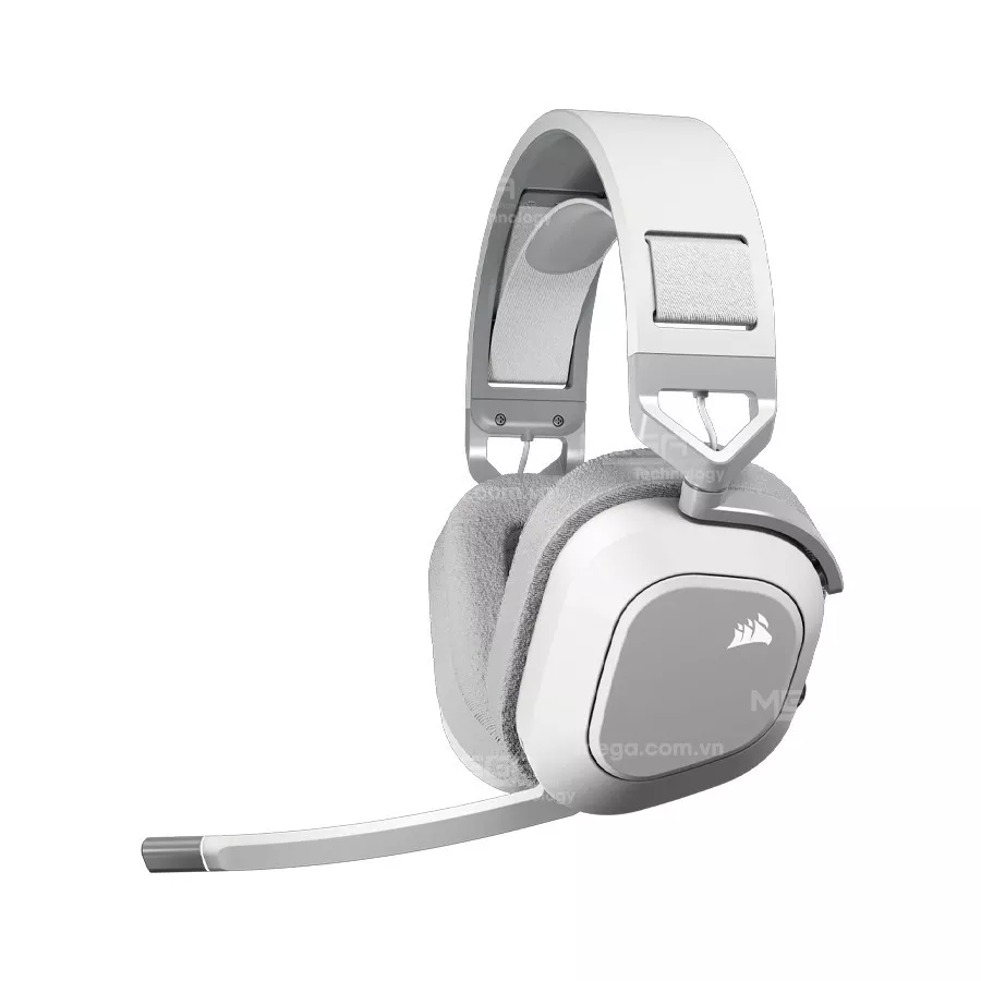 Tai nghe Corsair HS80 MAX RGB -  White